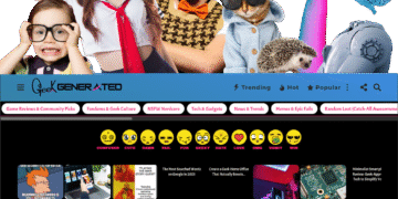 Geeks geeking out over Geek Generated homepage
